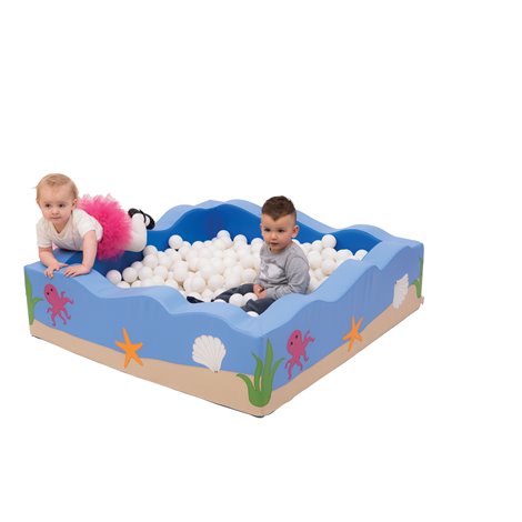 Tarc de joaca Ocean, 124x124x35 cm, cu certificat Oeko-Tex, cresa si gradinita - imagine 7